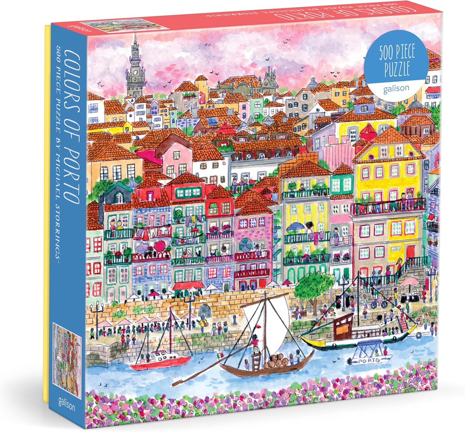 500 Piece Michael Storrings Jigsaw Puzzle A Summer Portugal Scene
