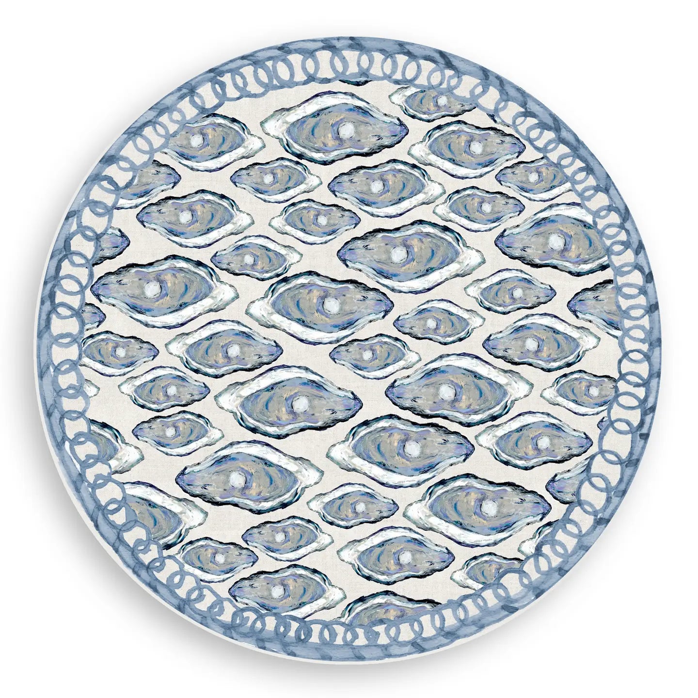 Blue Oysters Placemat