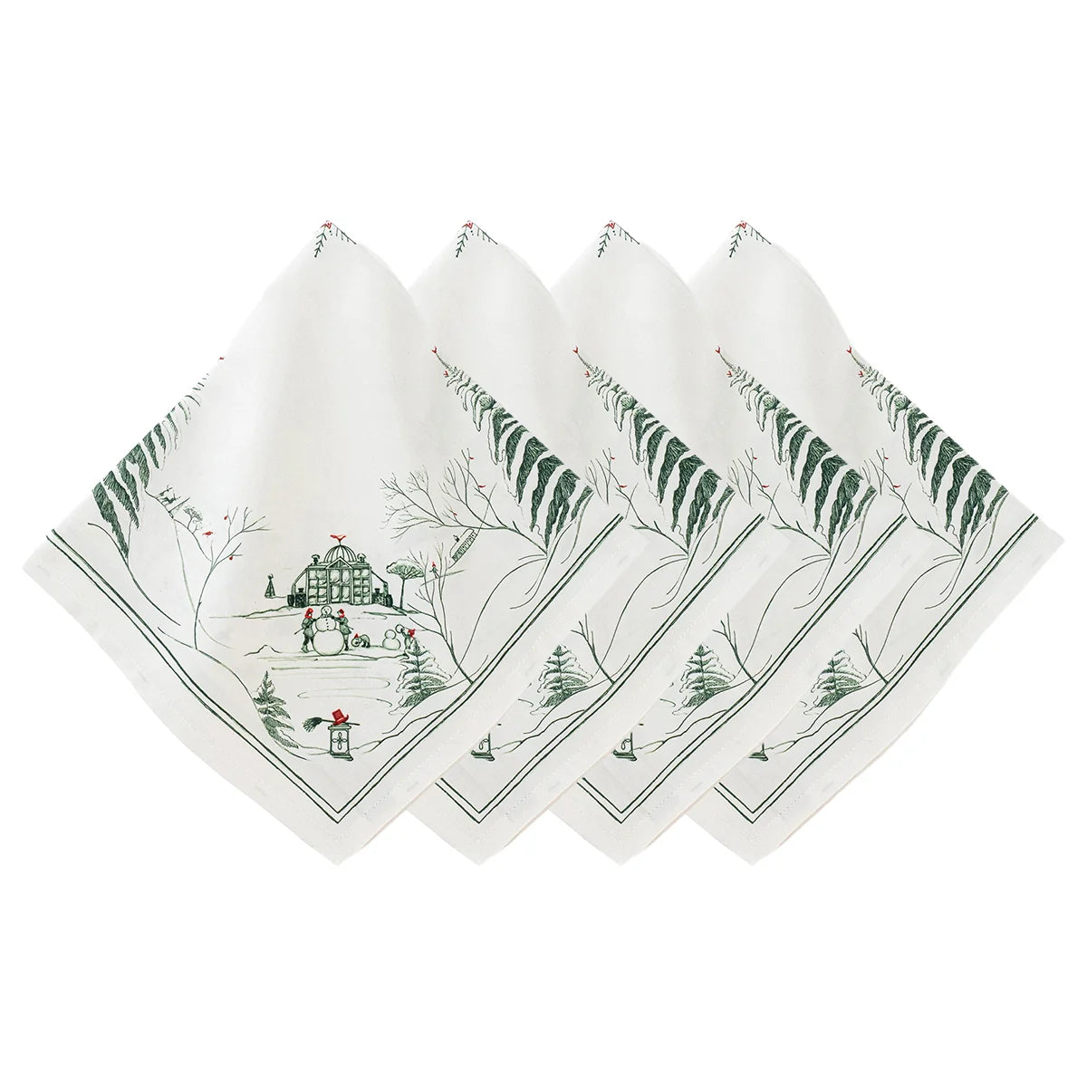 Juliska Country Estate Winter Frolic Napkin - Set of 4