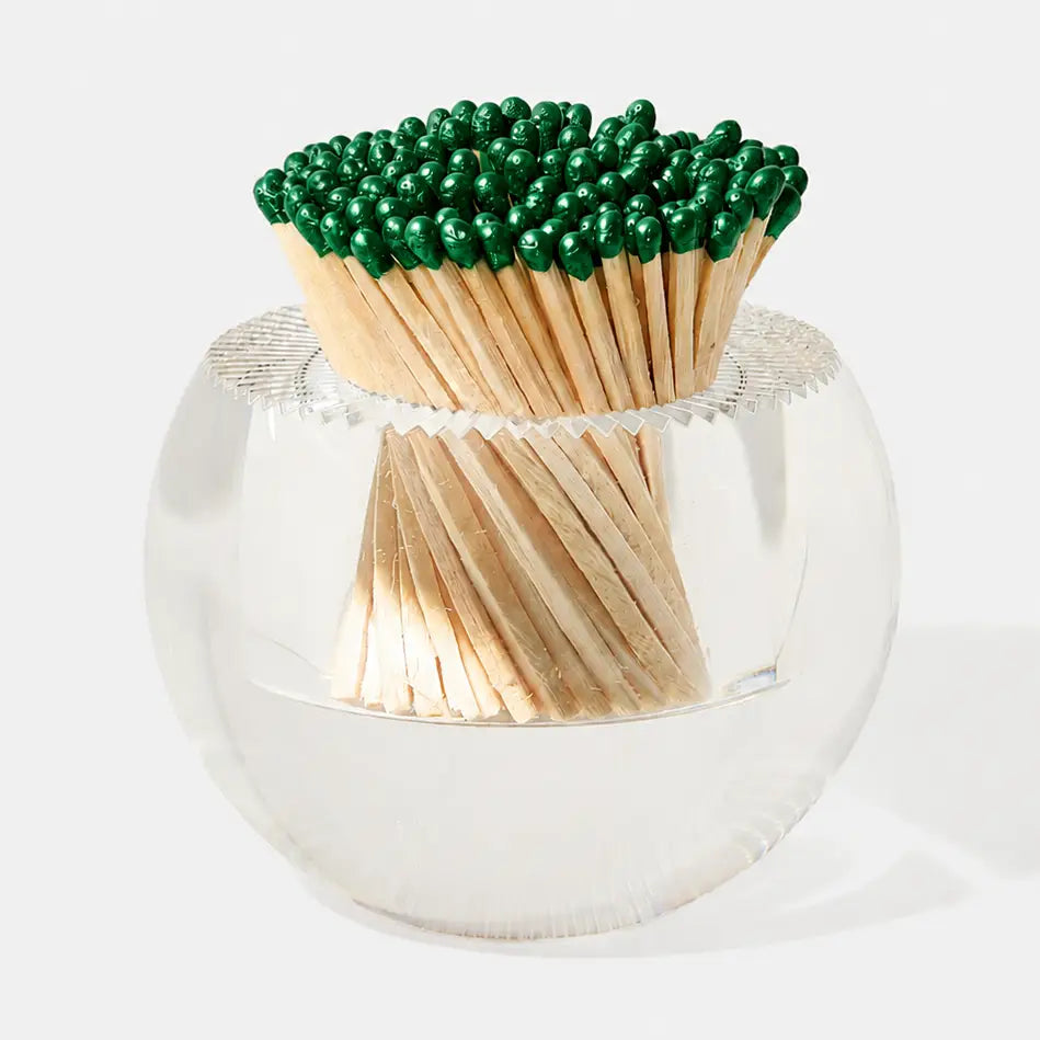Tart Round Acrylic Match Striker - Multiple Colors