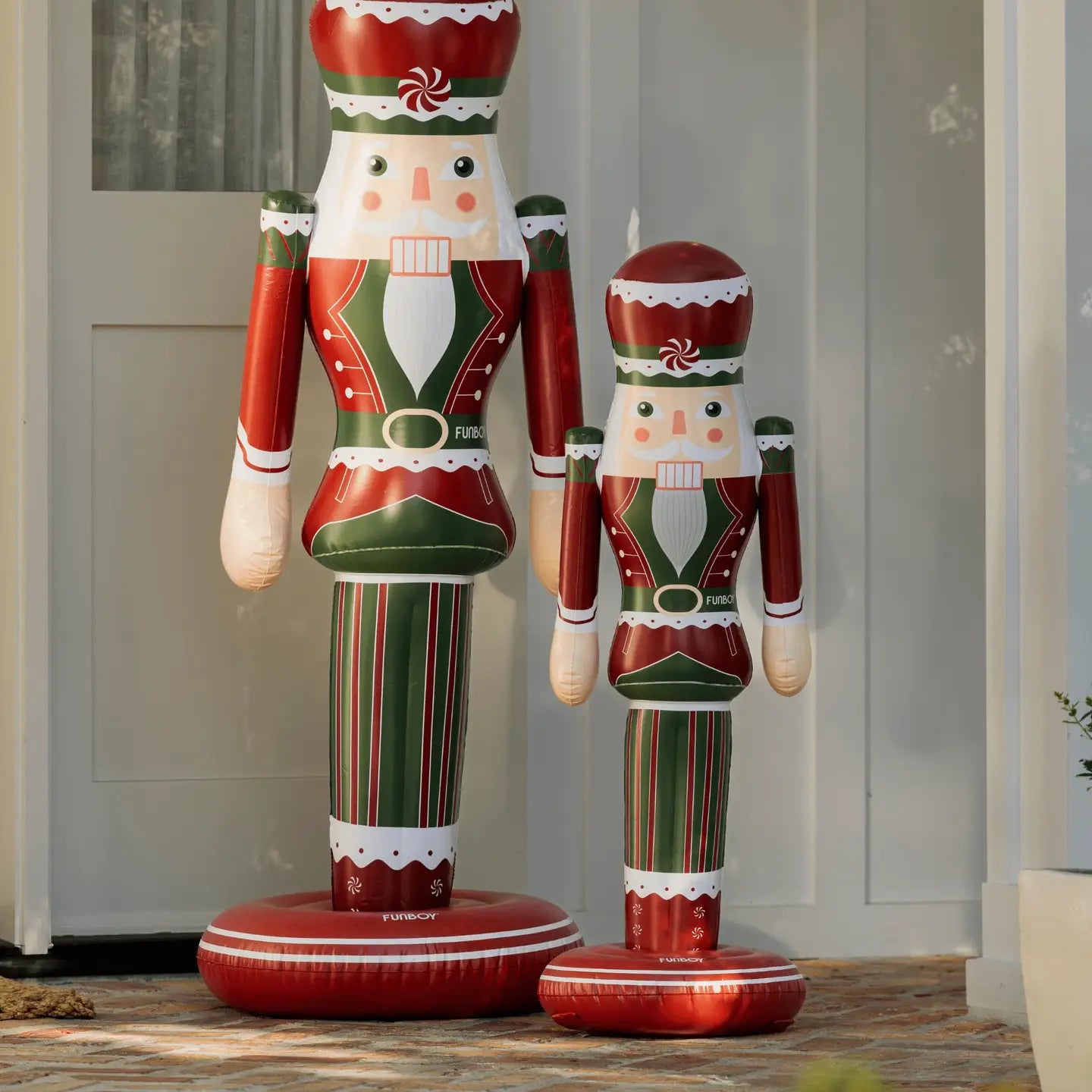 Peppermint Inflatable Nutcracker  - 3.5ft or 5ft