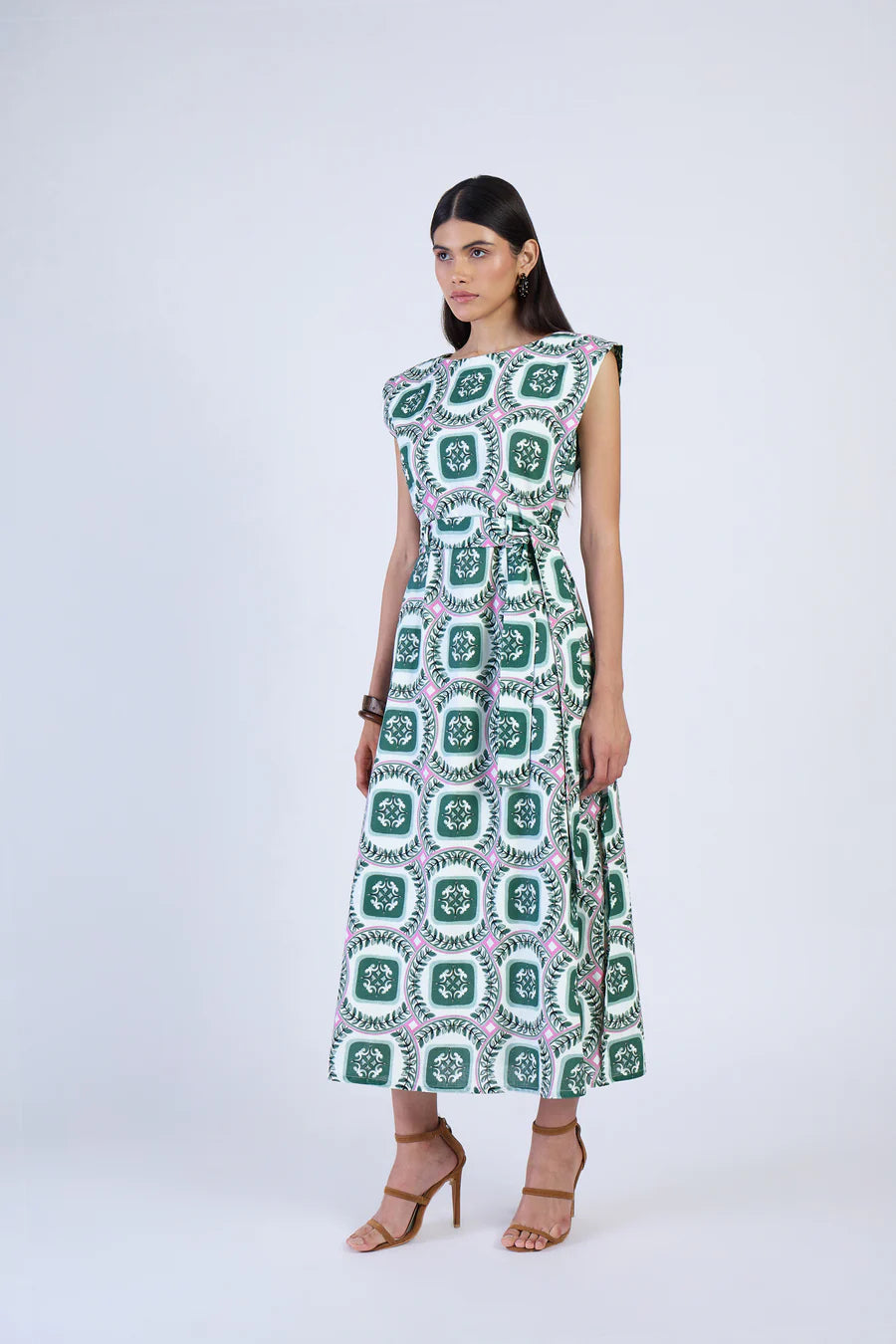 BEYOND BY VERA Perry Dress - Palermo Emerald