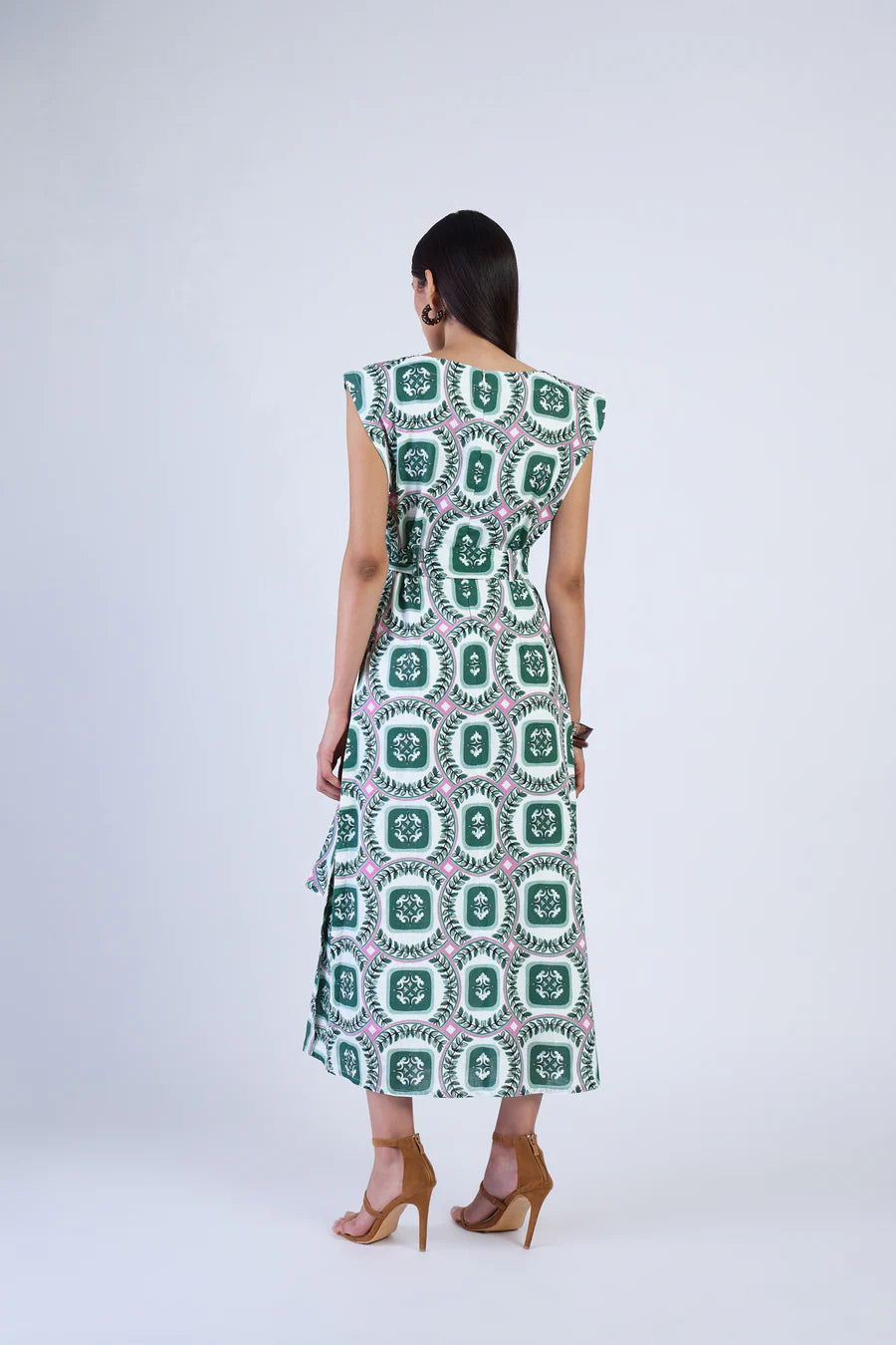 BEYOND BY VERA Perry Dress - Palermo Emerald