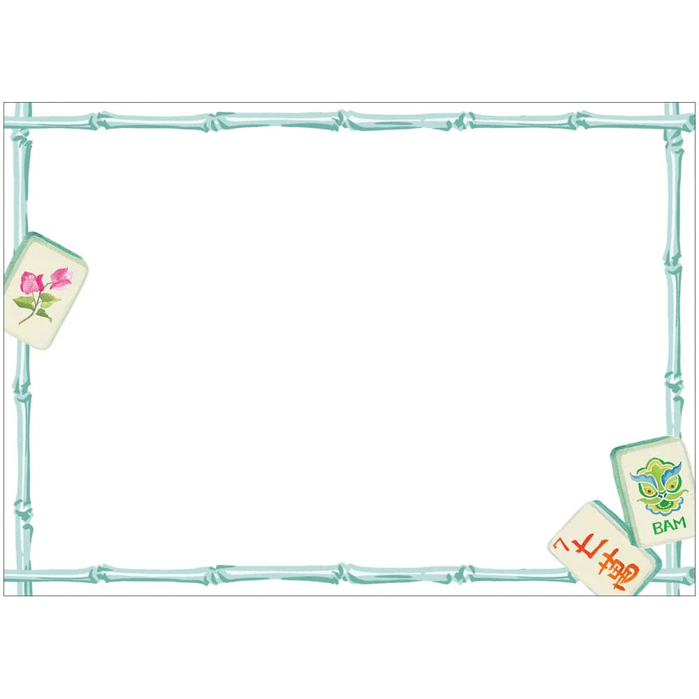 Caspari Mahjong Correspondence Cards