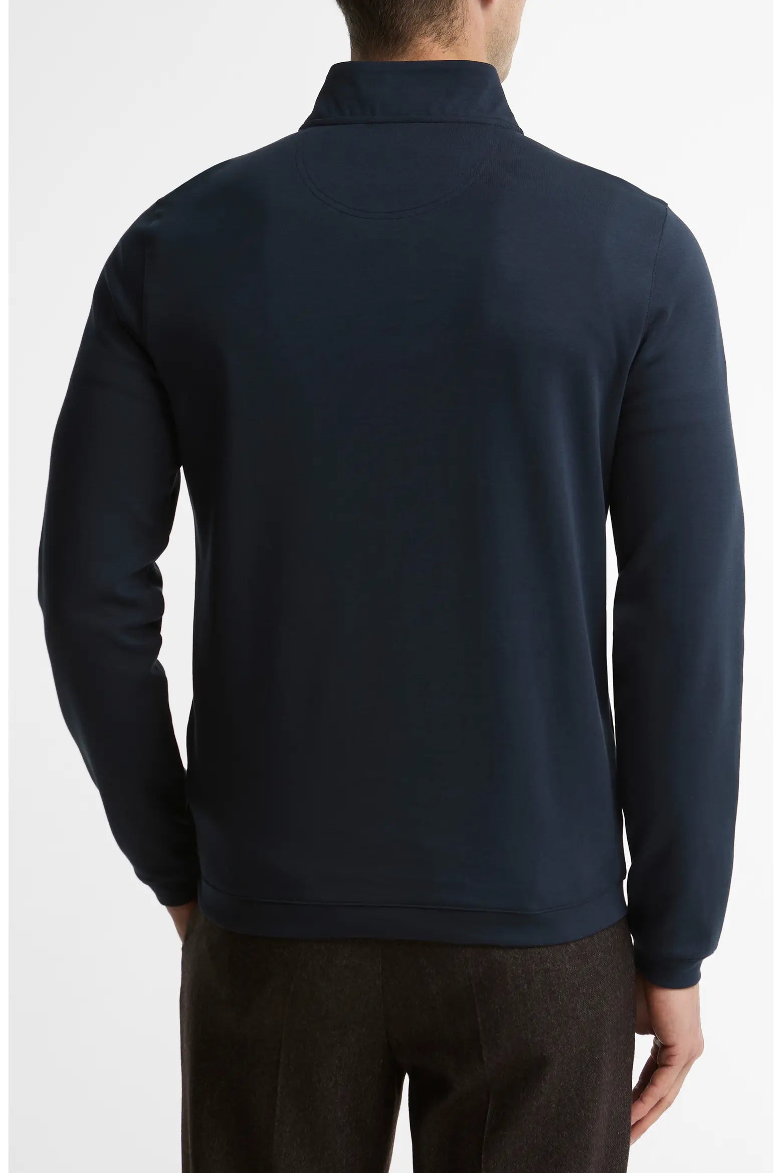 Barbour Guy Half Zip Sweatshirt | Navy