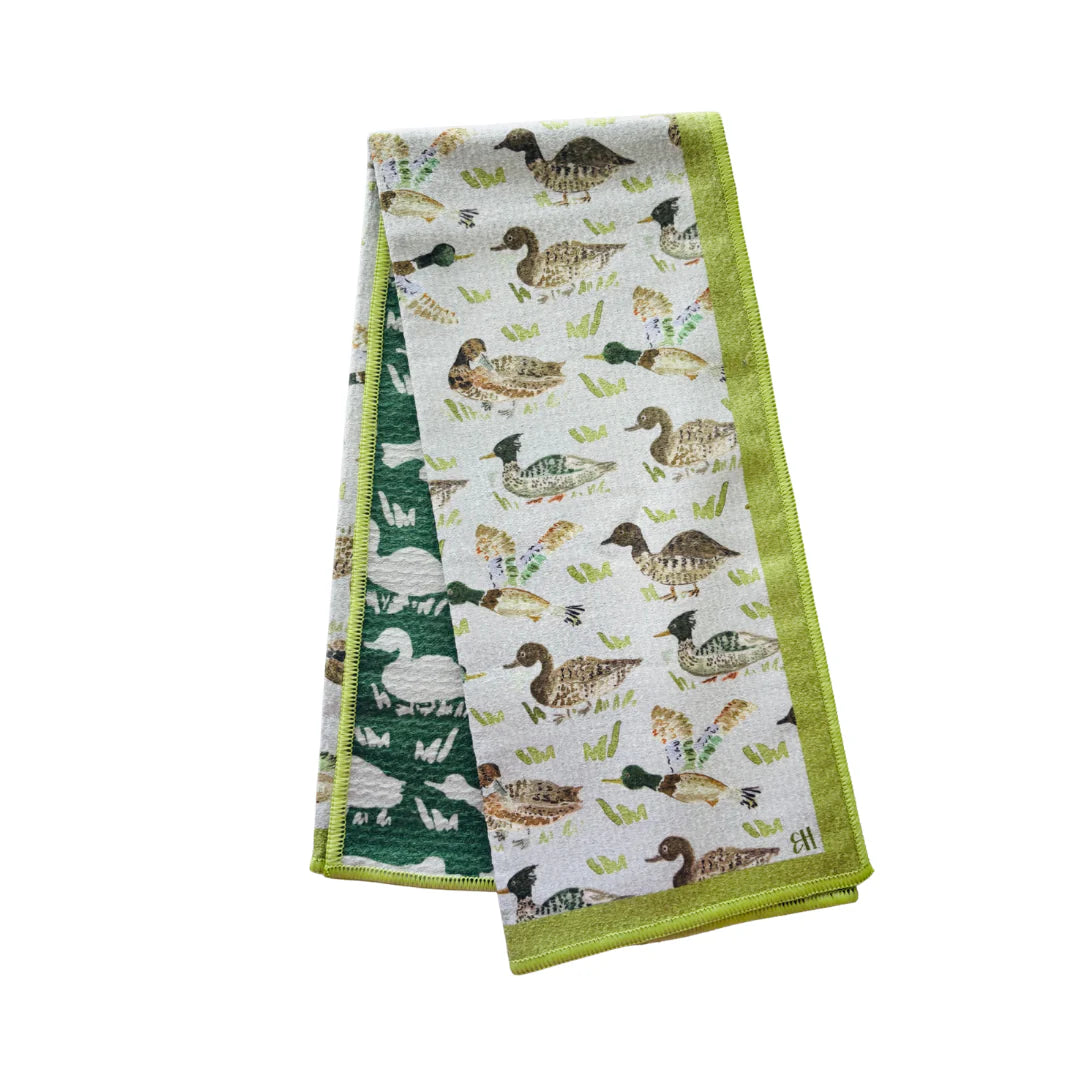 Duck, Duck Double Sided Tea Towel