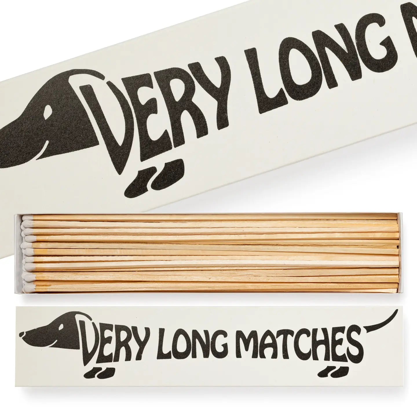 Long Safety Matches - Four Variants