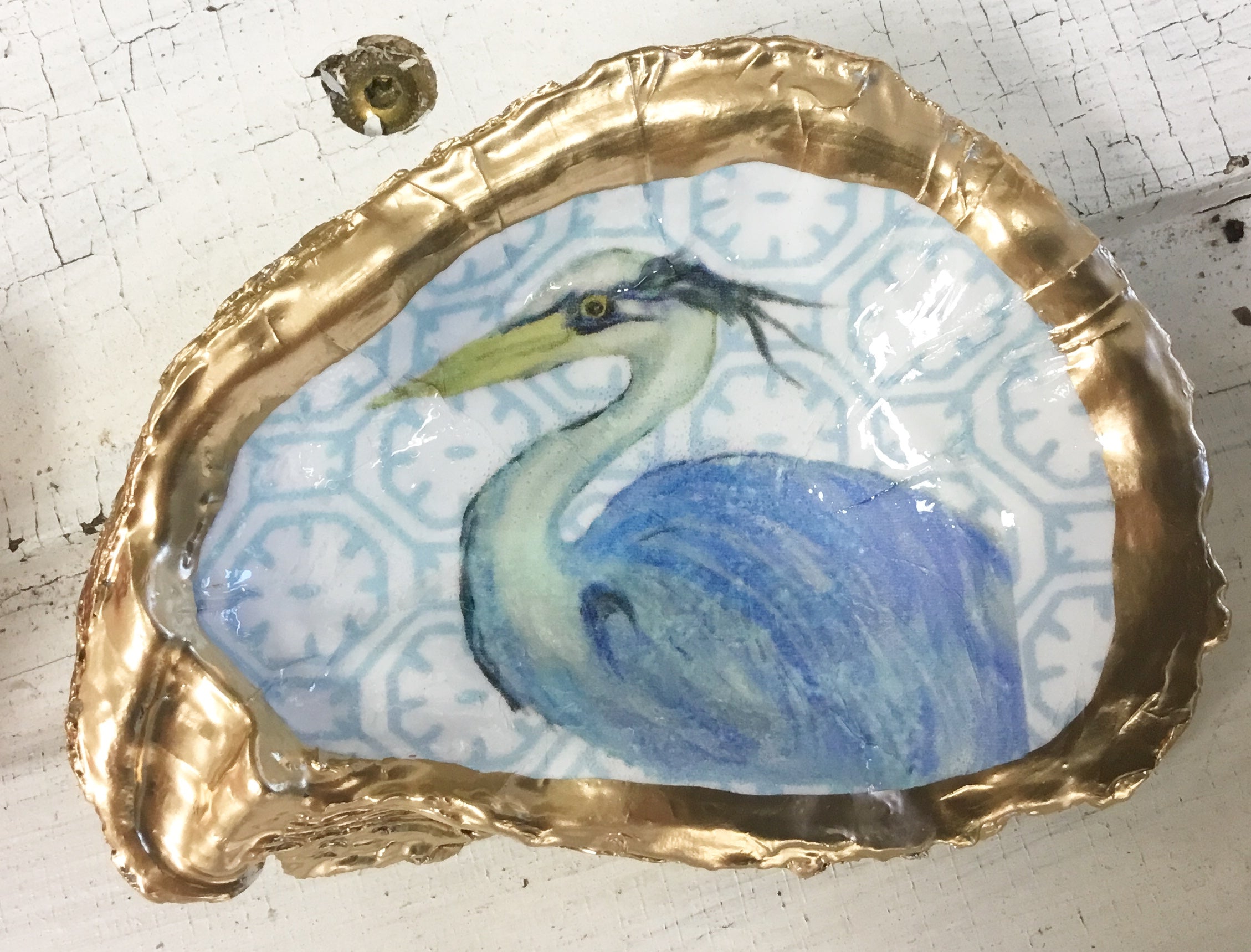 Oyster Shell Trinket Dish (multiple variants)