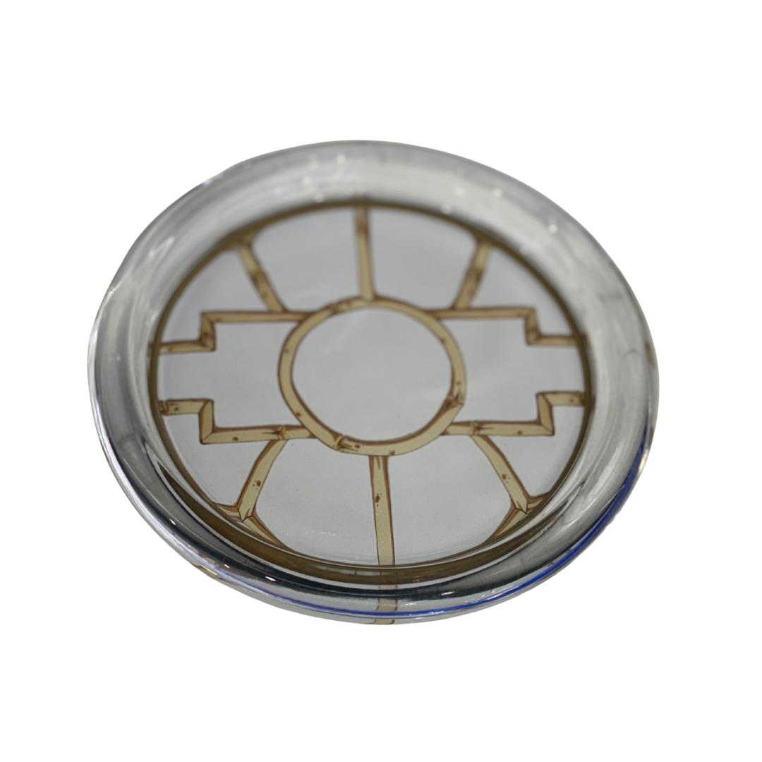Bamboo White Coaster