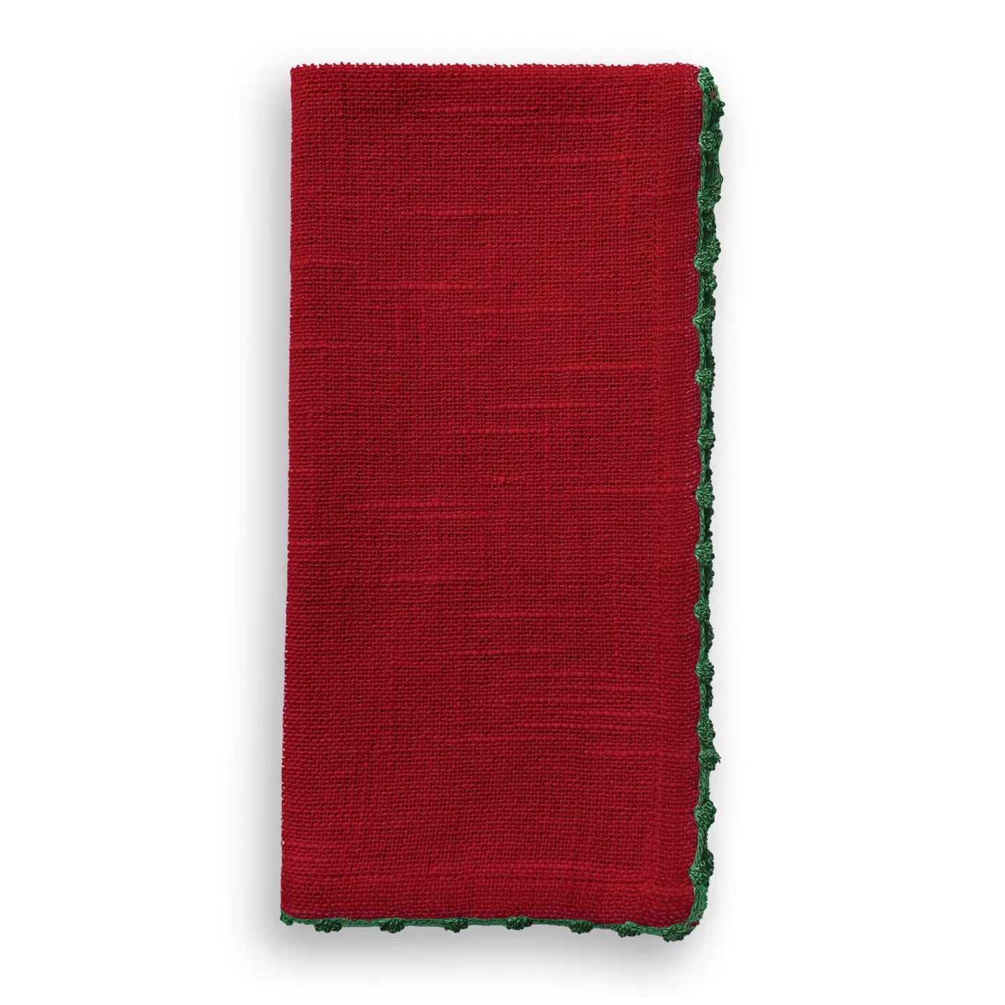 Knotted Edge Cotton Napkin Set | Multiple Styles
