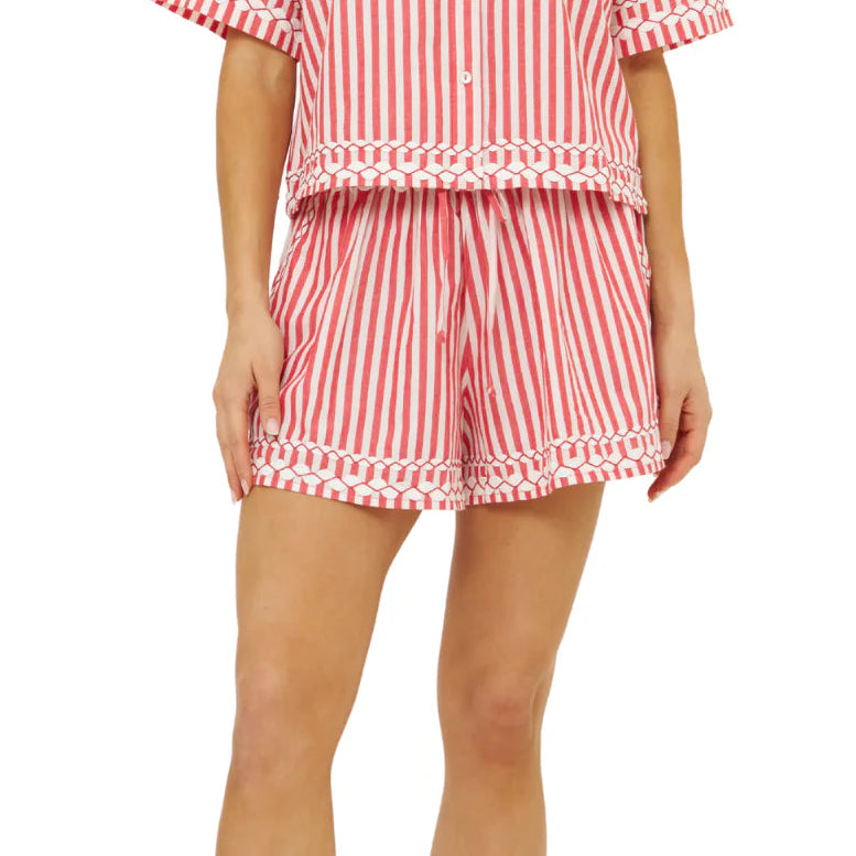 OLIPHANT Riley Shorts - Sconset Red