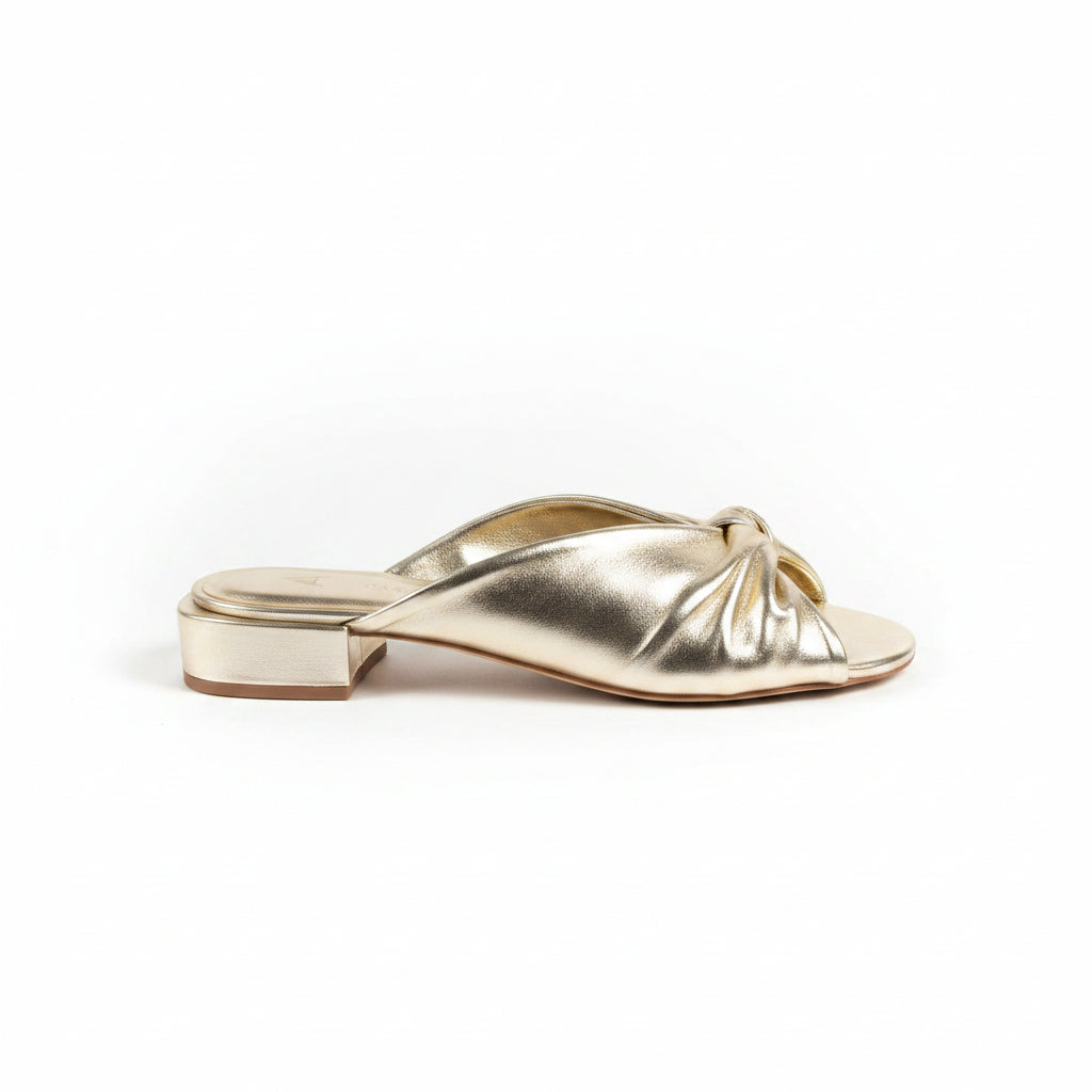 Adeleine Slide Leather Sandal