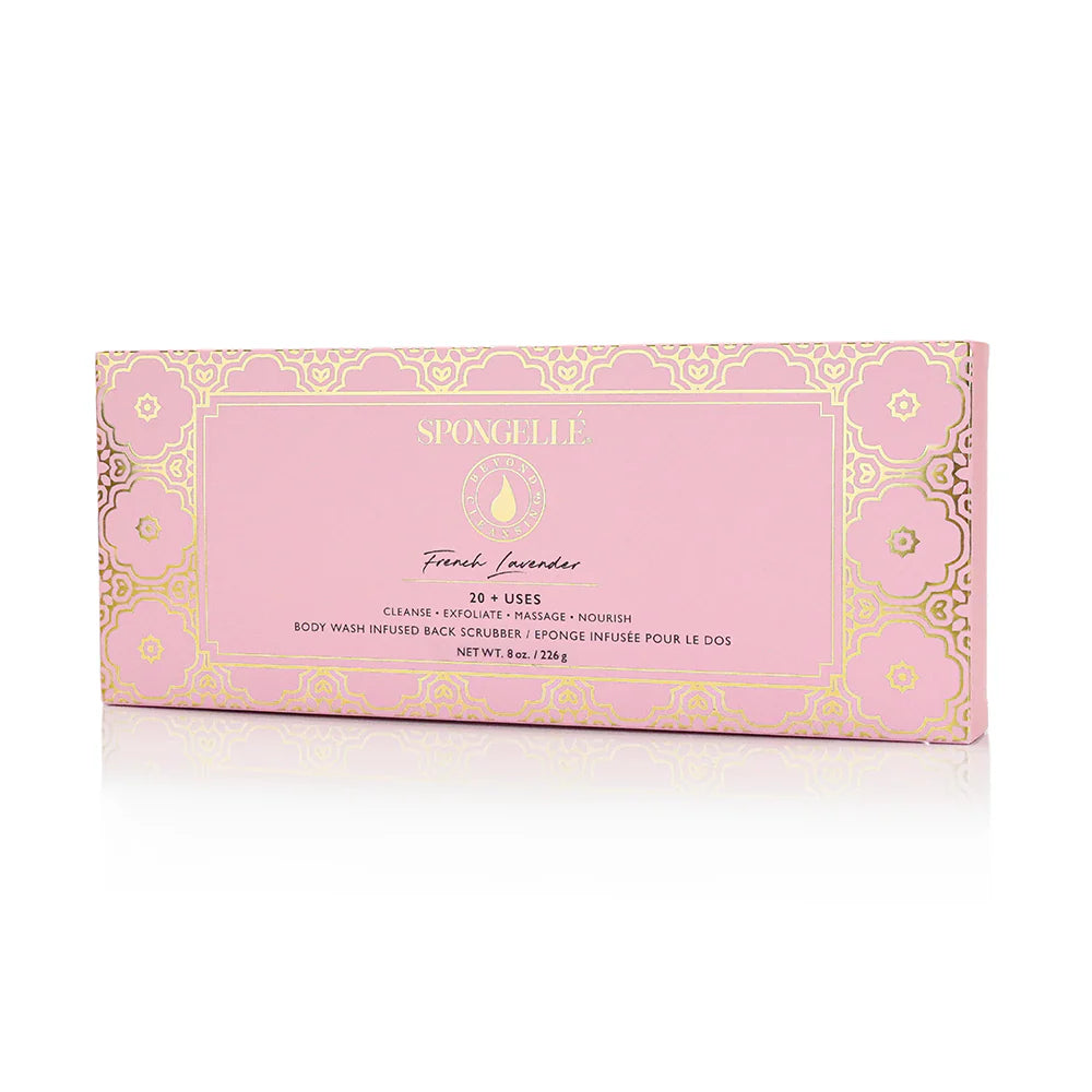 Spongelle Daisy Back Scrubber - (Beach Grass or French Lavender)