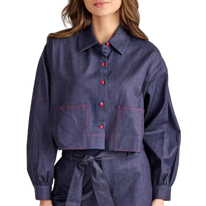 S'Edge Mattie Top - Ink Blue