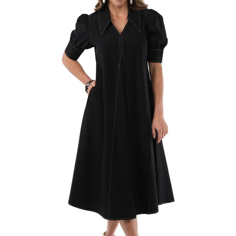 Amber Dress - Red or Black