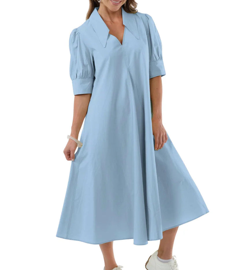 Amber Dress - Cornflower