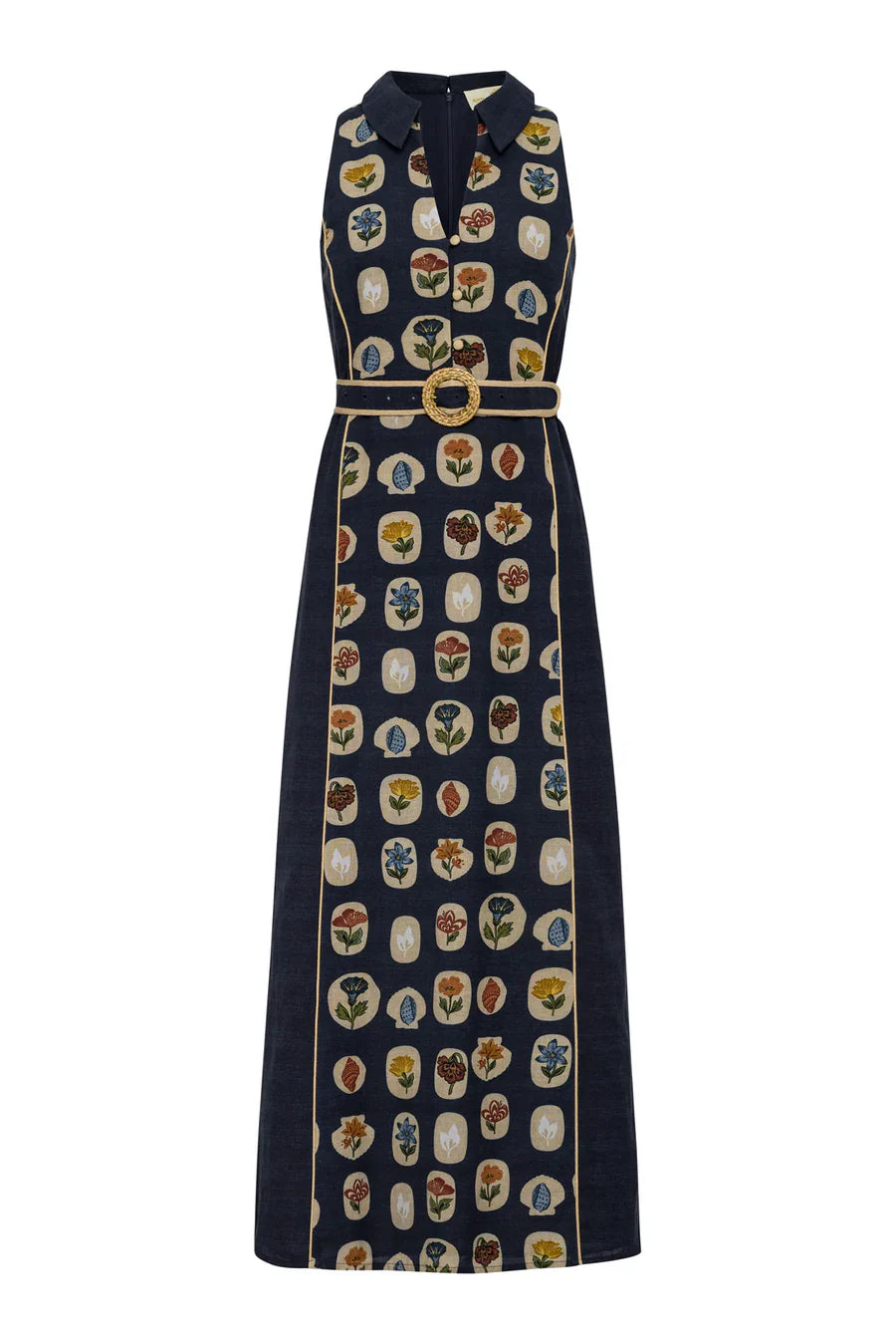 Anna Cate Jill Midi - Vintage Navy