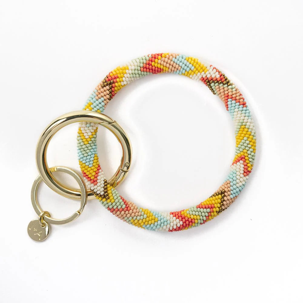 Chloe Stripe Key Ring - 8 Variants