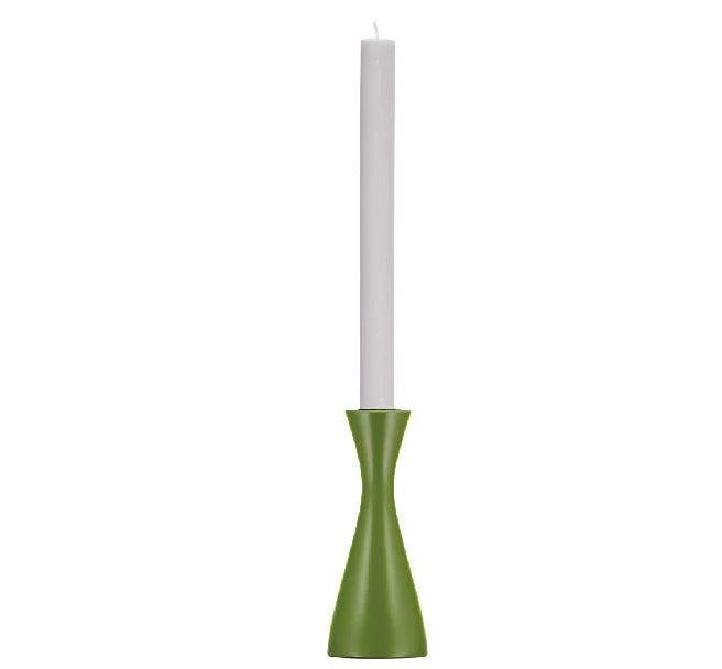 British Colour Standard Candleholders - Olive