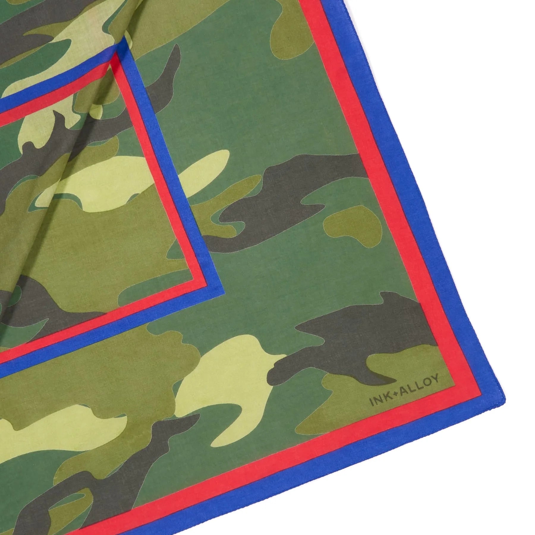 Olivia Camo Print Scarf 36"x36"