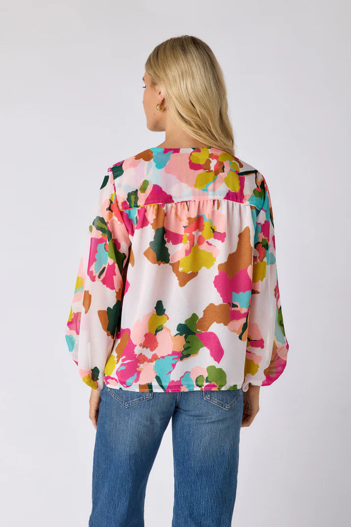 Crosby by Mollie Burch Nellie Blouse - Botanic Blush