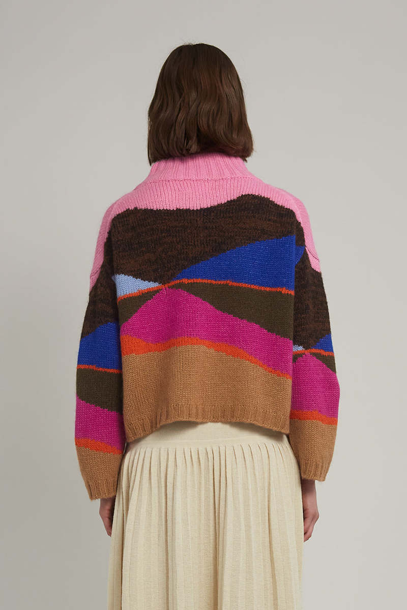 Eleven Six Burdett Sweater (Artist Collaboration) Multi Color