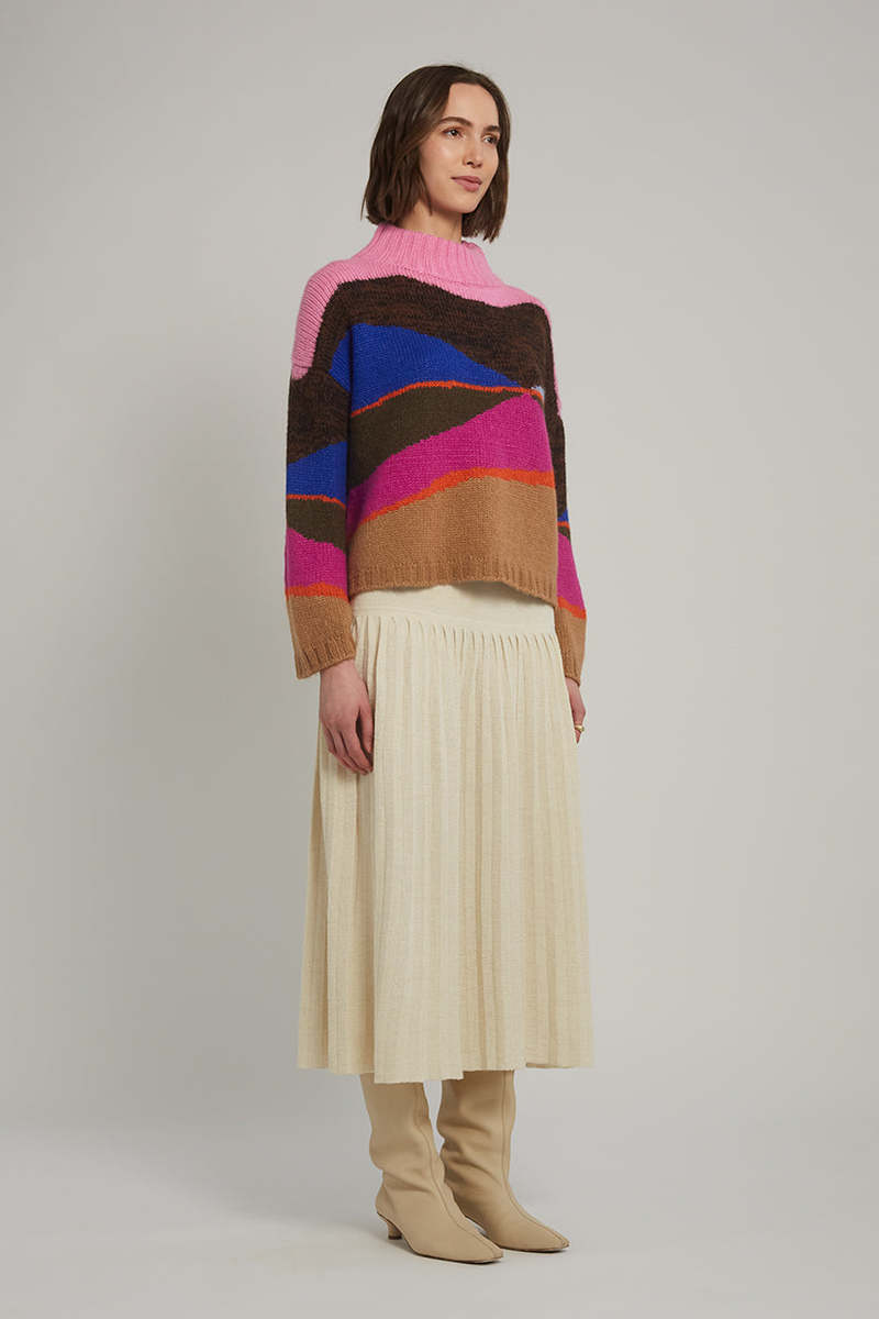 Eleven Six Burdett Sweater (Artist Collaboration) Multi Color