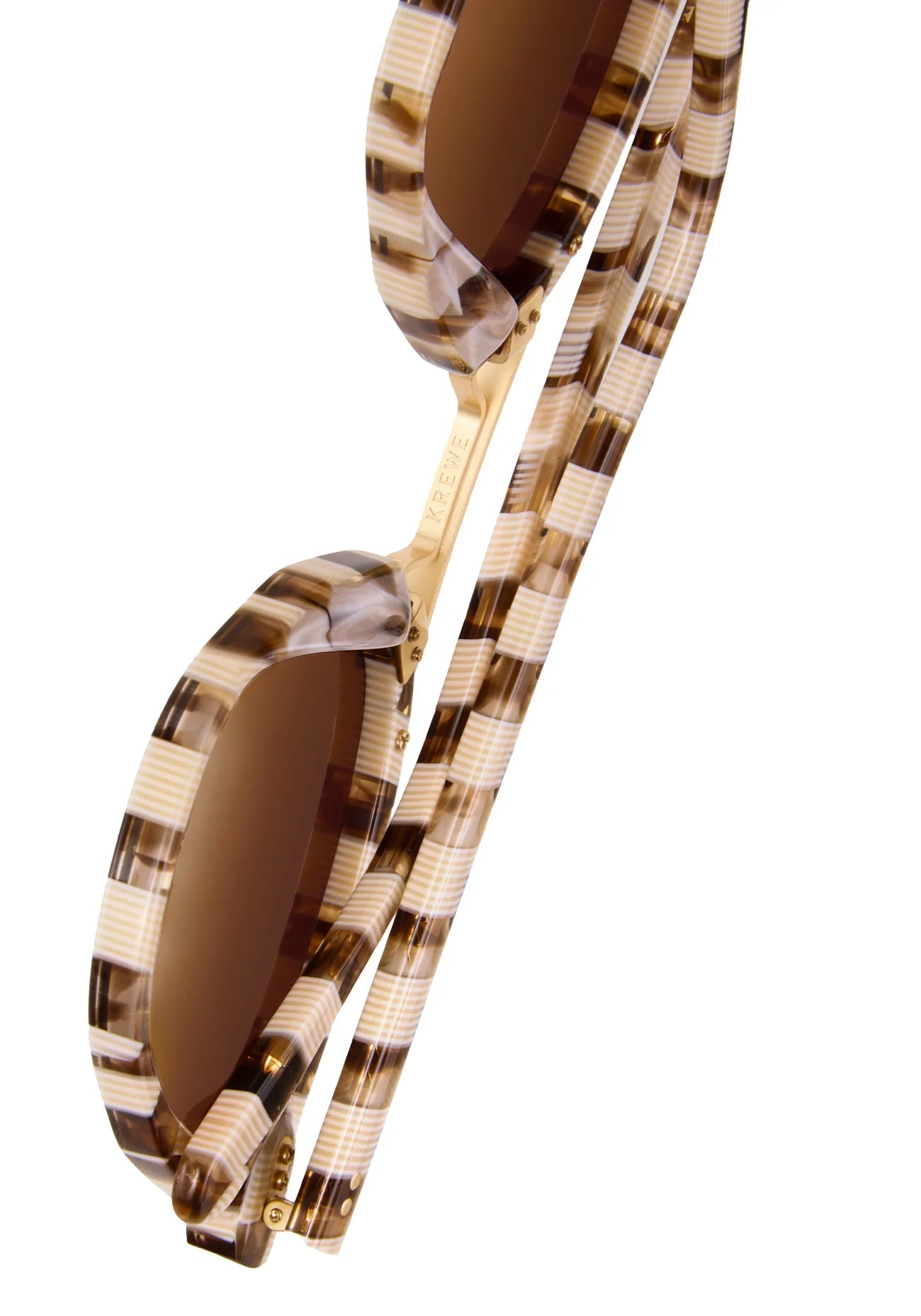 Krewe Beau Nylon | Shepherds Check 18K