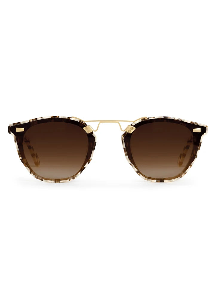 Krewe Beau Nylon | Shepherds Check 18K