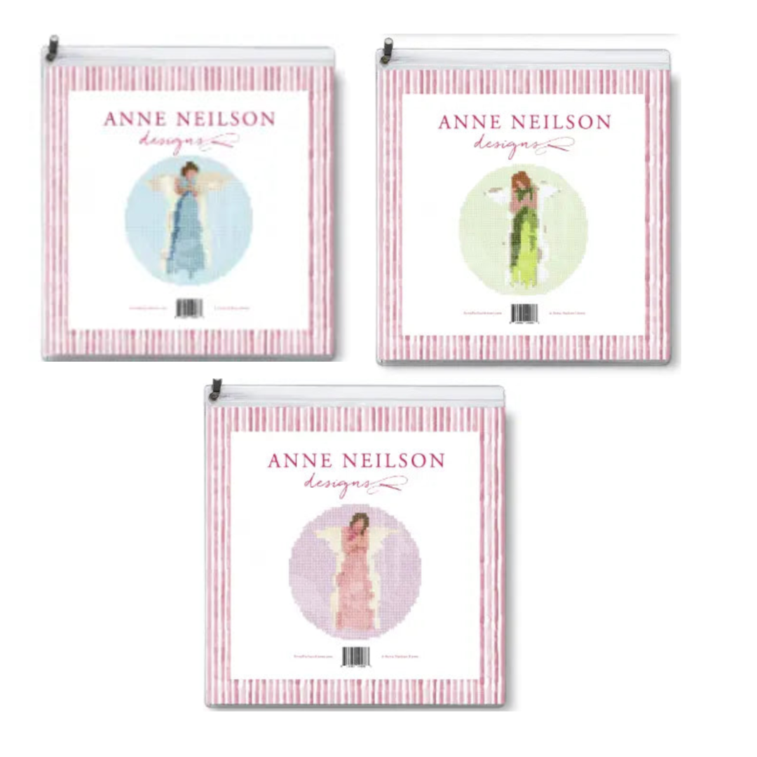 Angel Beginner Needlepoint Kits - 3 Variants
