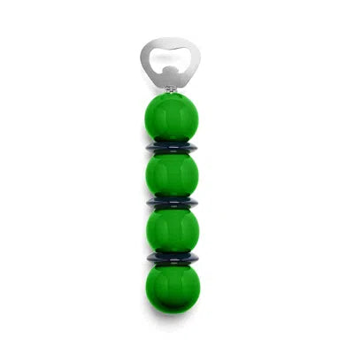 Bottle Opener Bobbin - Leaf & Navy