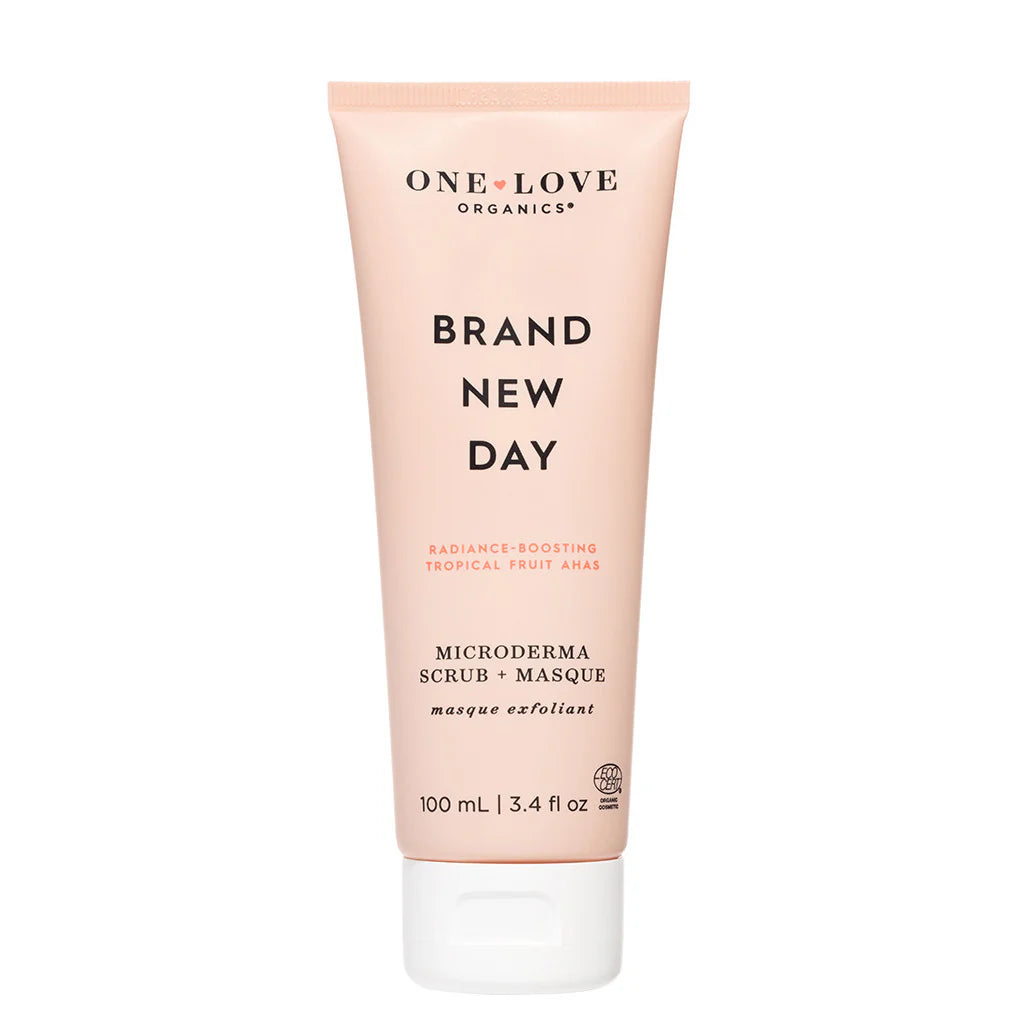 One Love Organics - Brand New Day Microderma Scrub + Masque