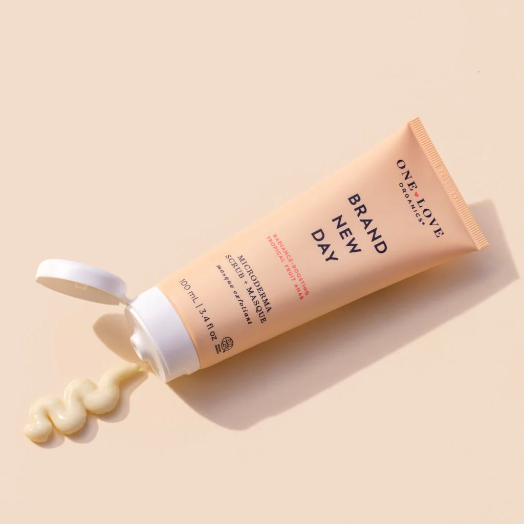 One Love Organics - Brand New Day Microderma Scrub + Masque