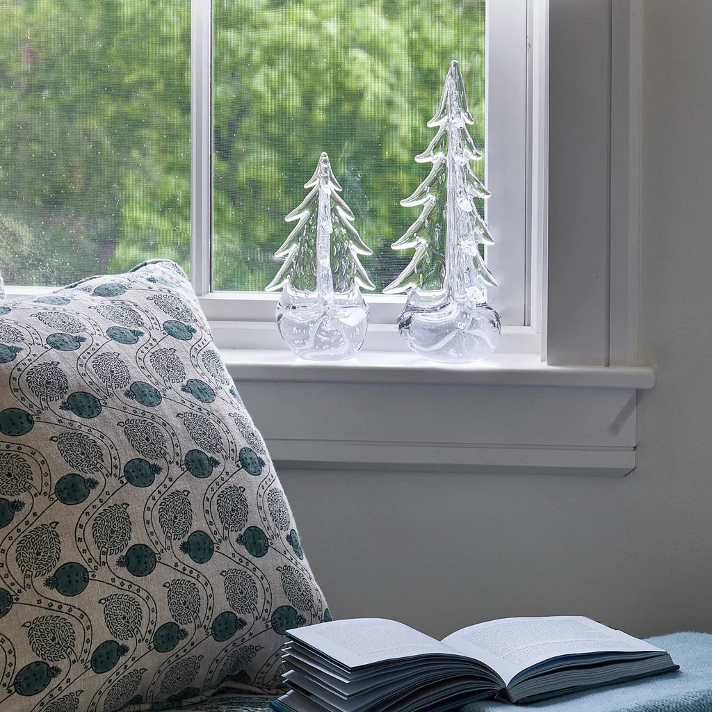 Simon Pearce Bubble Evergreen Tree - 8 inch, 12 inch