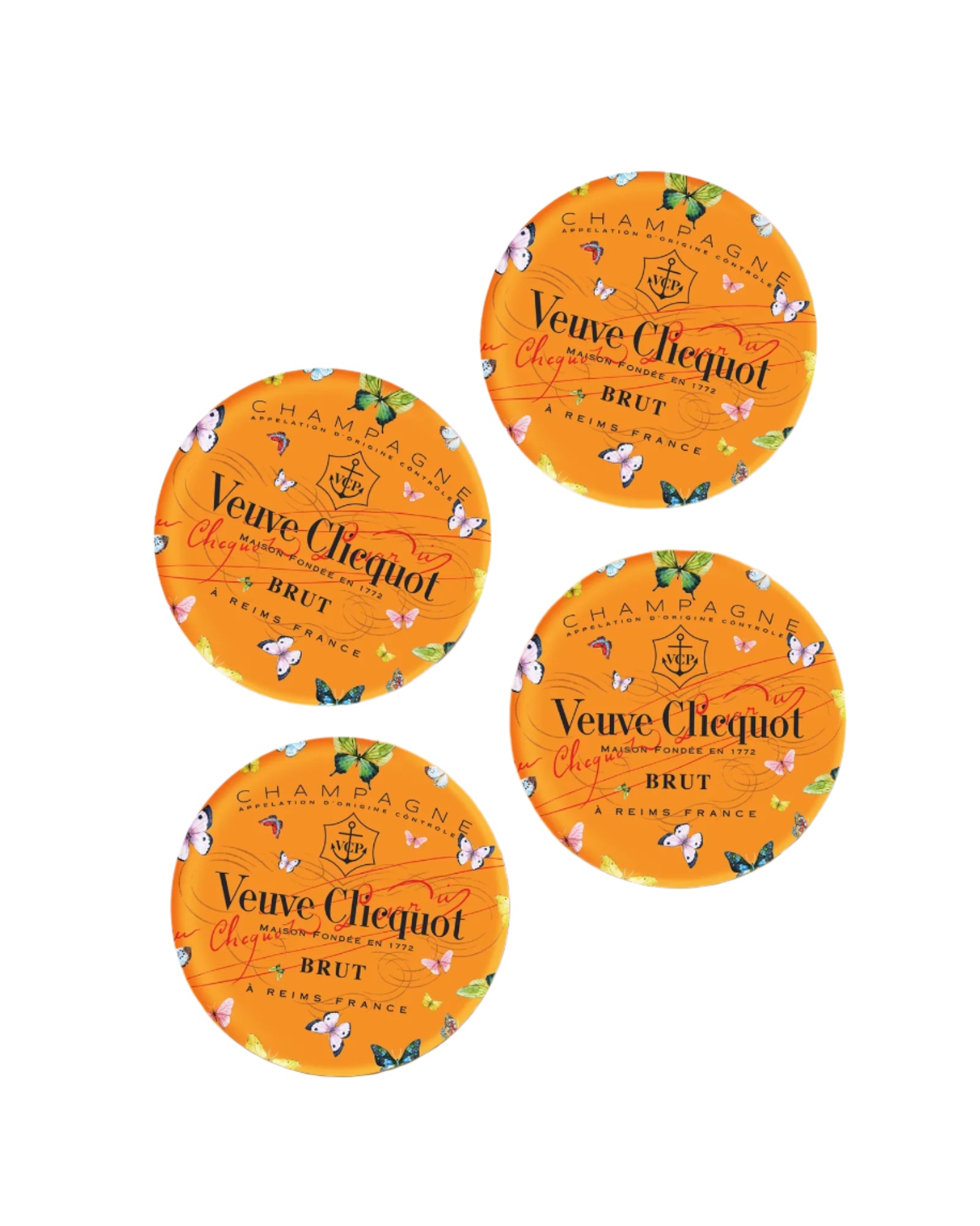 Tart by Taylor Acrylic Coasters - (six variants)