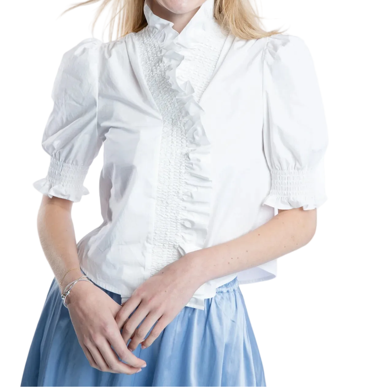 Burgess Kiki Ruffle Shirt