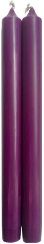 10" Duet Taper Candles - (multiple colors)