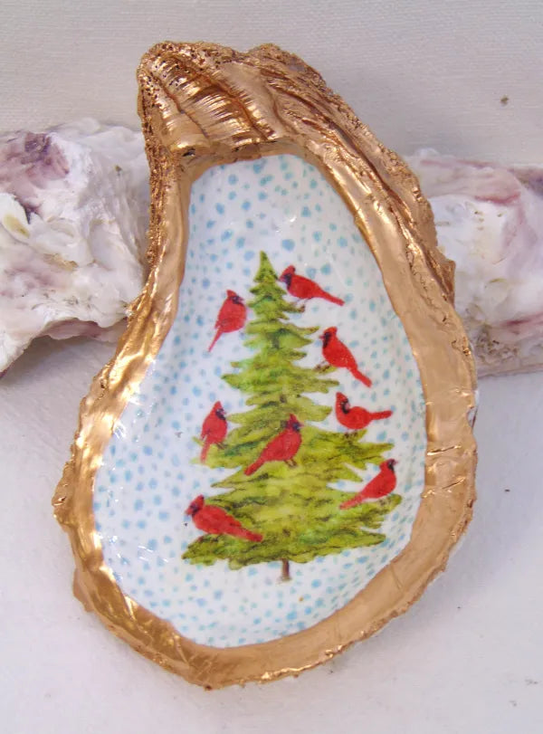 Oyster Shell Trinket Dish (multiple variants)