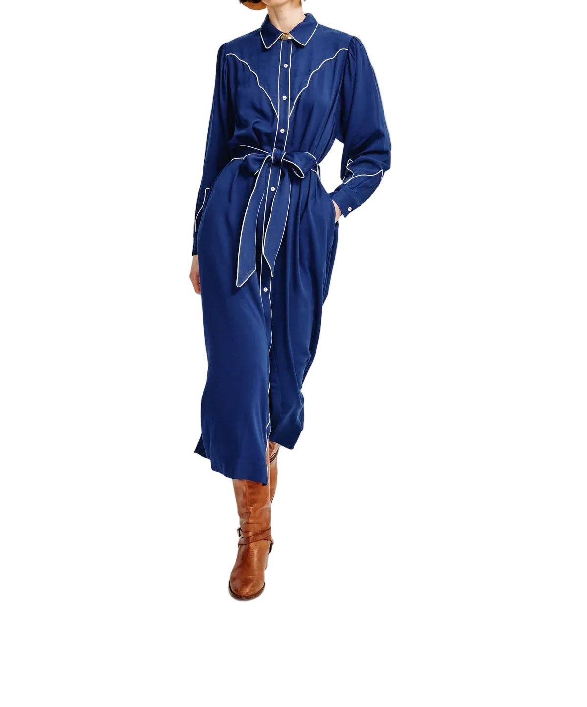 Carolina K Rodeo Dress | Navy