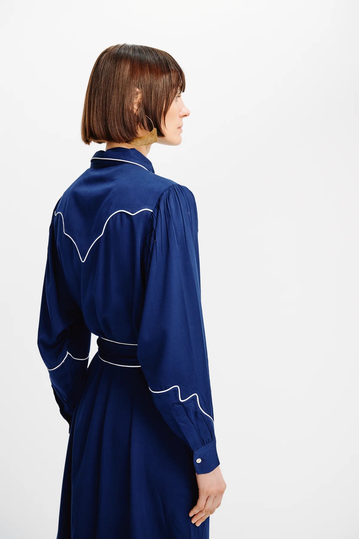 Carolina K Rodeo Dress | Navy