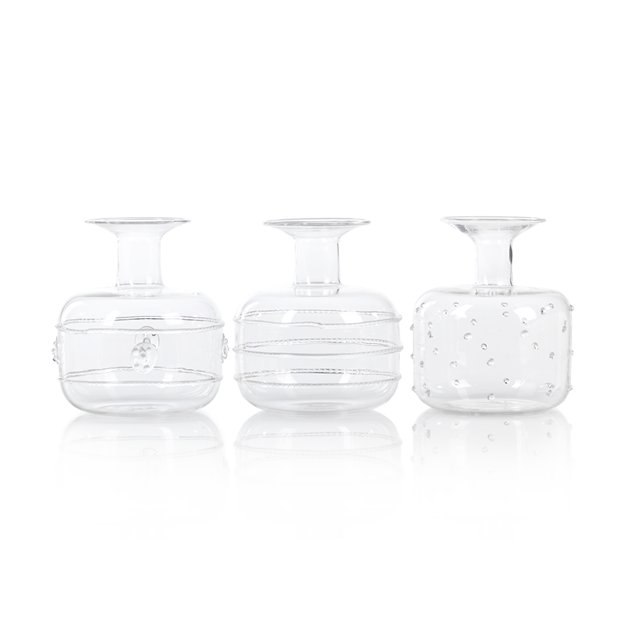 Unique Glass Vase - (three variants)
