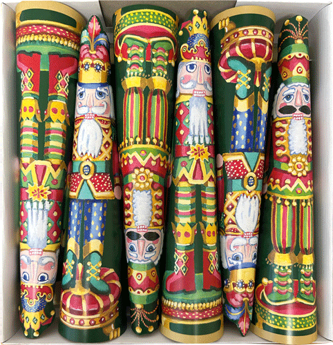 Caspari Christmas Nutcracker Crackers