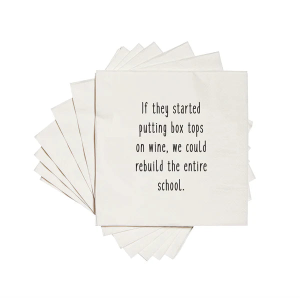 Clever Cocktail Napkins - Multiple Variants