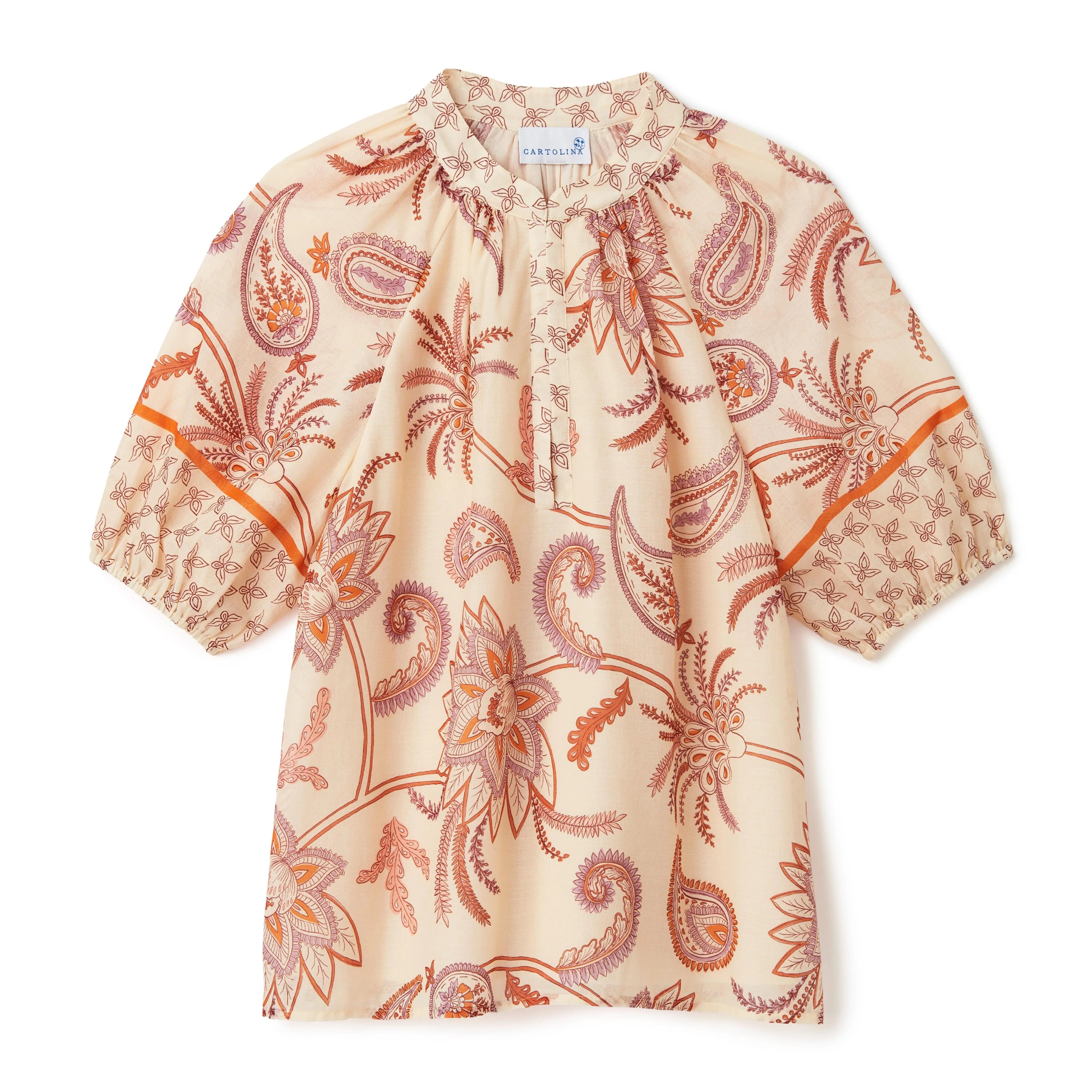 Cartolina Sandra Top-Rosecliff Garden