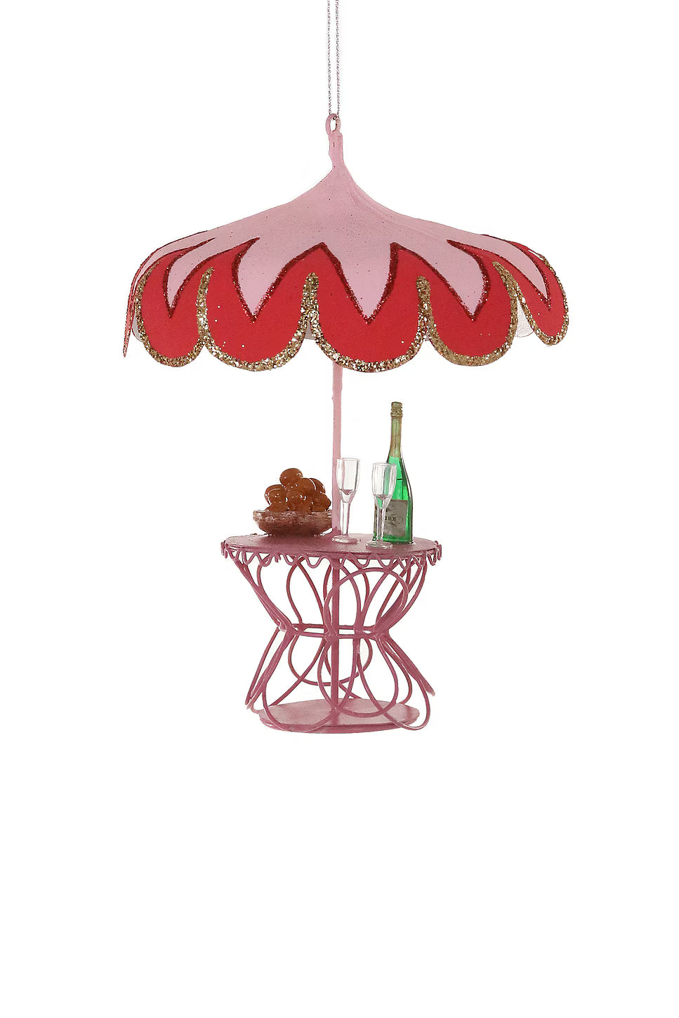 Poolside Brunch Pink Ornament