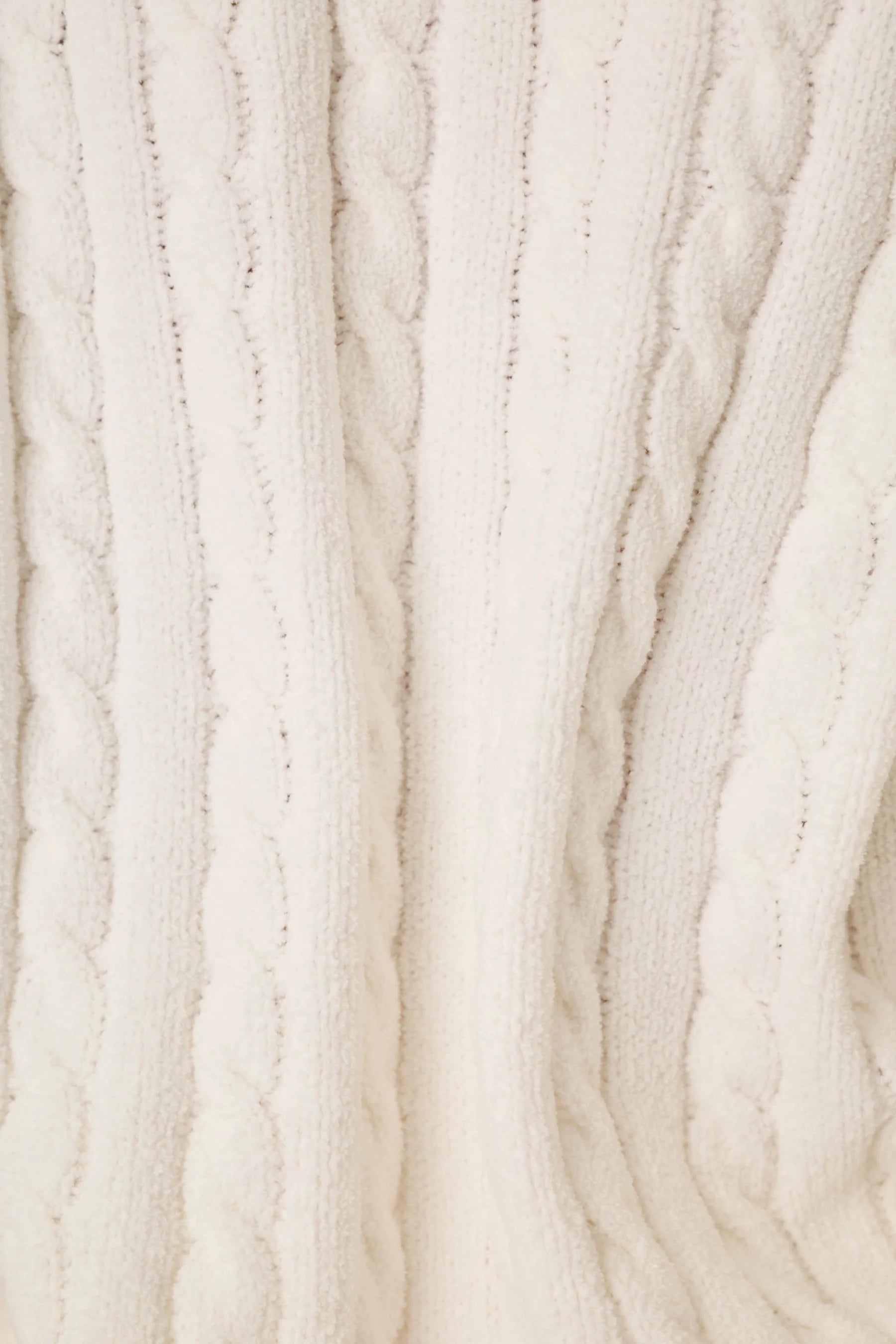 P.J. Salvage Cardigan Cozy Chenille | Ivory