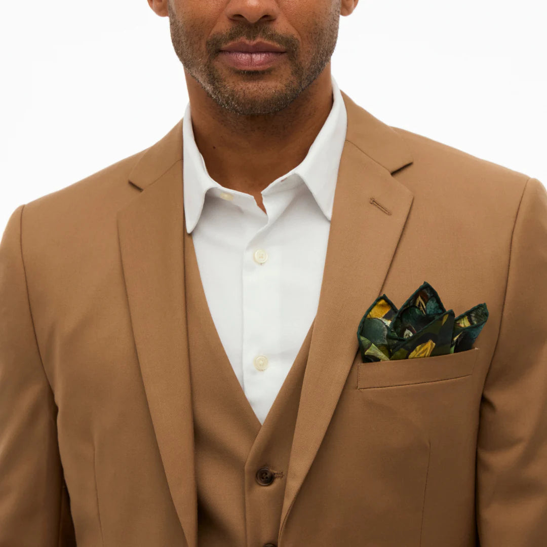 Brackish Mast Silk Pocket Square