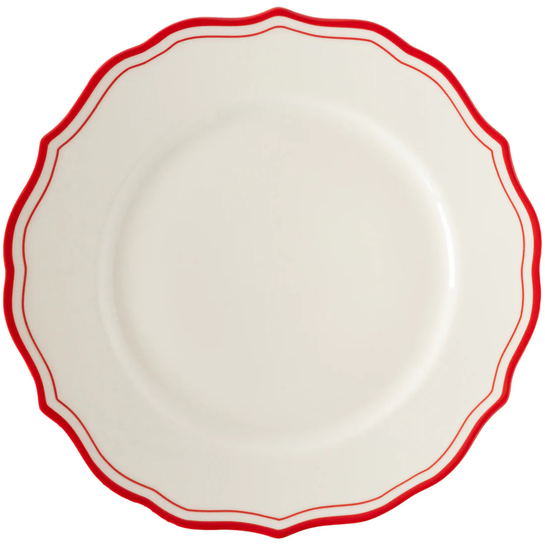 Icing on the Cake Red Dinner Plate, Salad Plate, and Mug