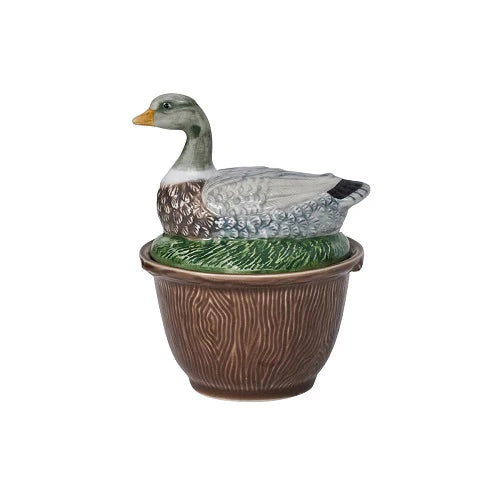 Juliska Forest Walk Duck Bowl with Lid