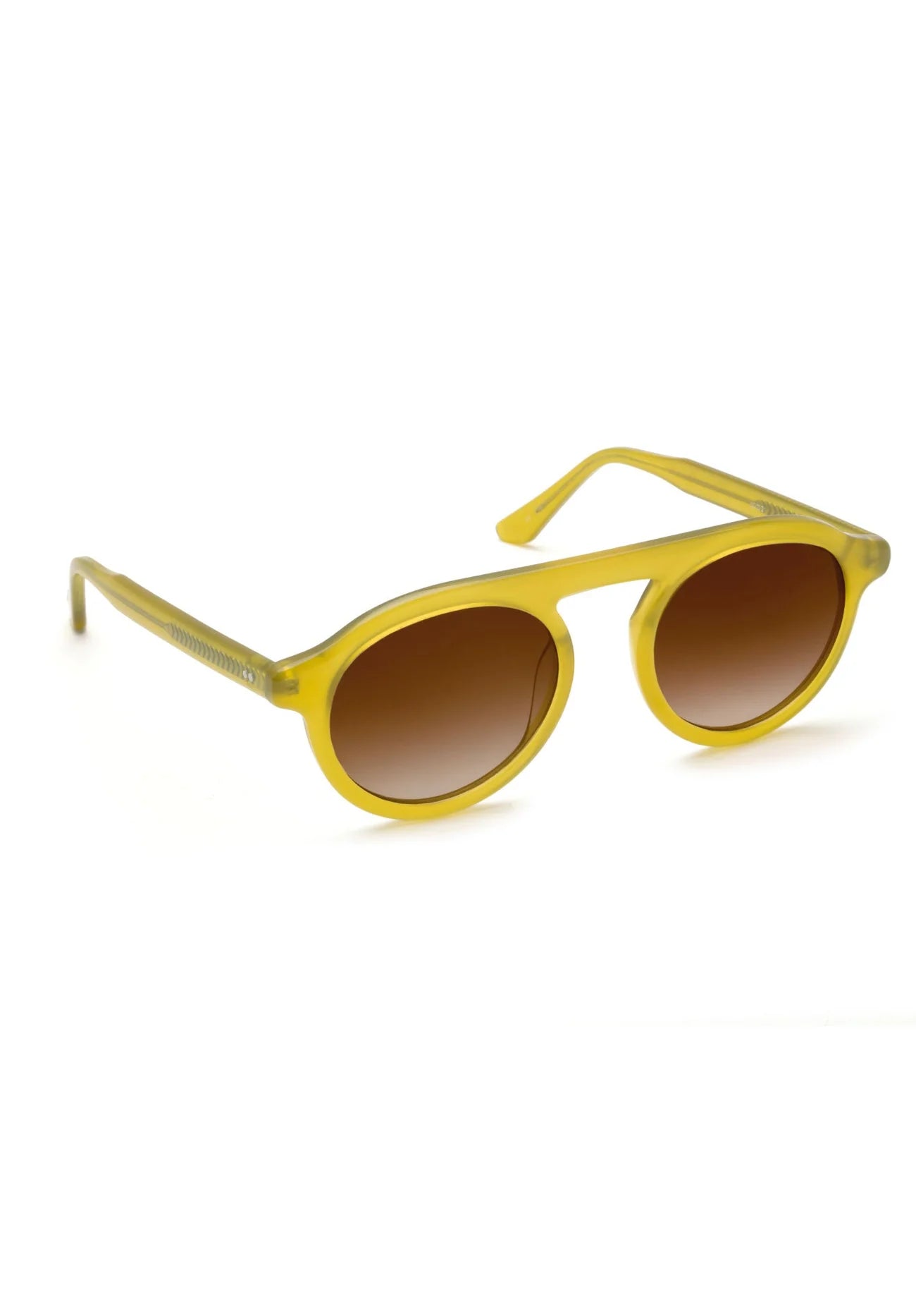 Krewe Cameron Sunglasses - Chartreuse